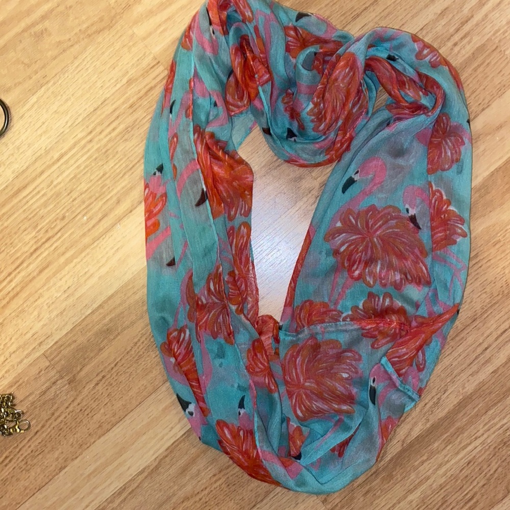 Flamingo Infiniti scarf